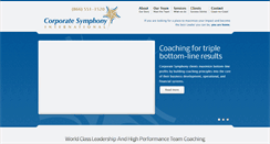 Desktop Screenshot of corporatesymphony.com